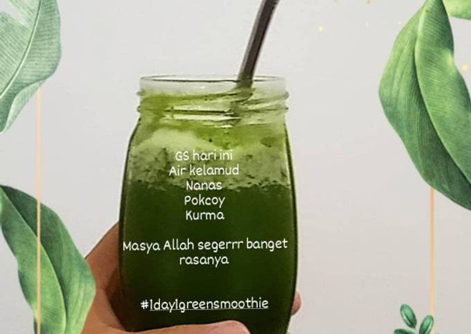 Cara Gampang Menyiapkan Green smoothies, Lezat Sekali