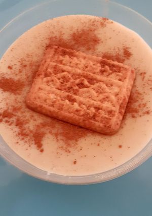 Una foto de Natillas de horchata