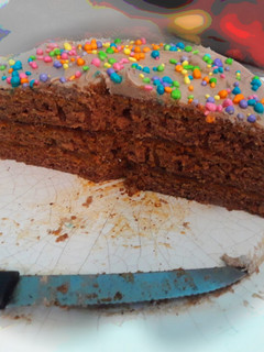 Una foto de Torta o bizcochuelo en sartén de chocolate