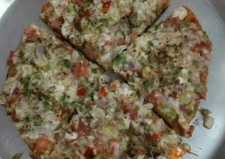 Recipe of Homemade Mix veggies pizza