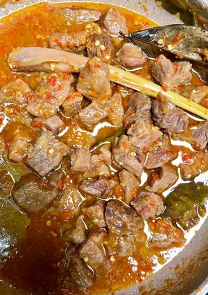 Foto resep Oseng Mercon Kuah