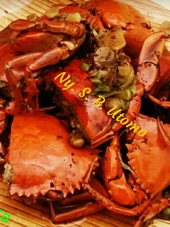 Langkah Gampang Membikin Resep 🦀Kepiting lada hitam🦀 yang Uenak Anti Ribet, Uenak Banget