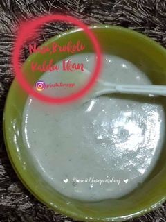 Foto resep MPASI 6m+ ❤ (Nasi,Brokoli,Kaldu Ikan)