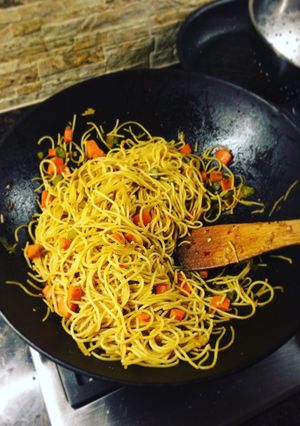 Édes-csípős tészta recept fotója