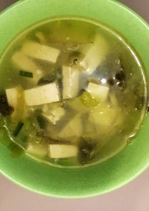 Foto resep Sop Sawi Asin & Tahu
