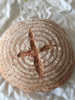 Foto di Pane semi integrale con lievito madre