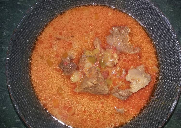 Gulai kambing indofood