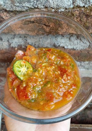 Foto resep Sambal tomat mentah