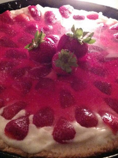 Una foto de Tarta de frutillas