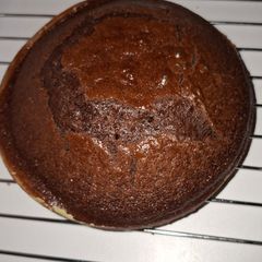 A picture of Lemon Infused Chocolate Cake.