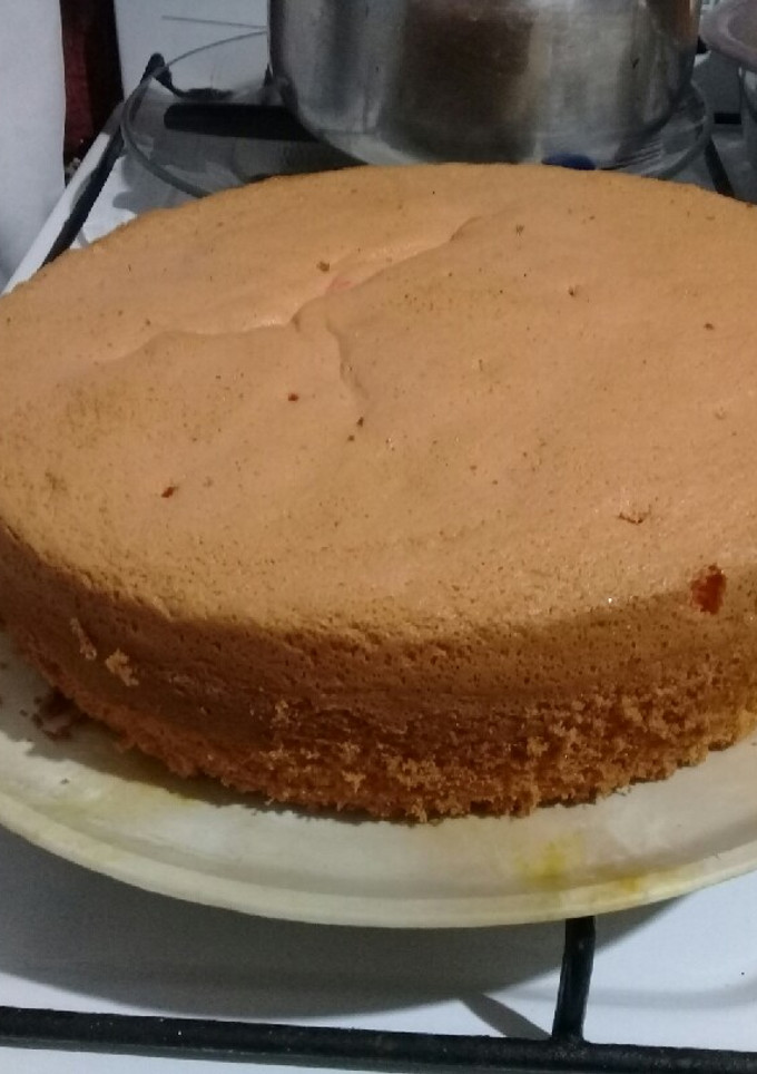 Una foto de Bizcochuelo esponjoso