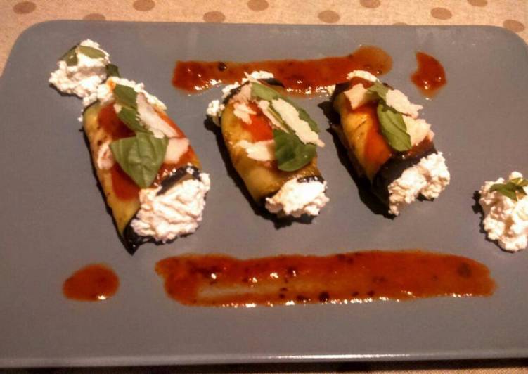Queso con parmesano berenjenas receta