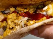 Gambar wrap veggie