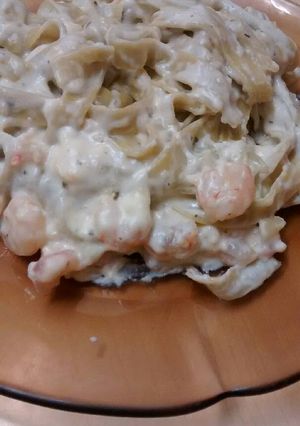 Foto principal de Tagliatelles con gambitas