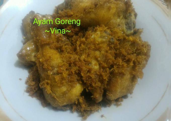 Ayam goreng ala Rm. Padang