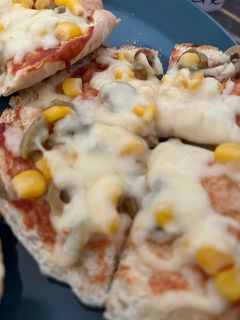 صورة لوصفة بيتزا سريعة