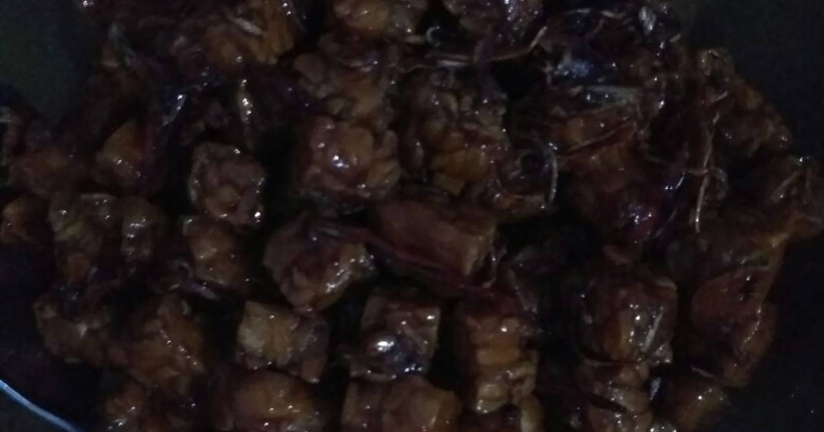 Resep Tempe goreng kecap oleh tri astria Cookpad