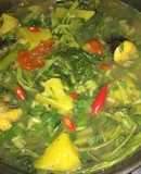 Canh chua cá Tràu (cá lóc, cá quả)