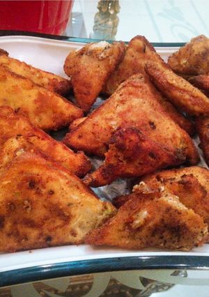 A picture of Bread chicken cutlets.