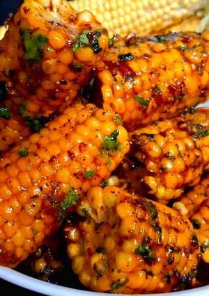 चटपटा बटर ओरिगैनो कॉर्न रेसिपी मुख्य फोटो