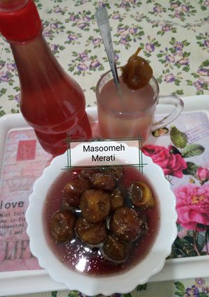 عکسی از دستور 😋😋مربا و شربت انجیر😋😋