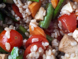 Ensalada de arroz integral