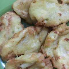A picture of Pisang kepok crispy.