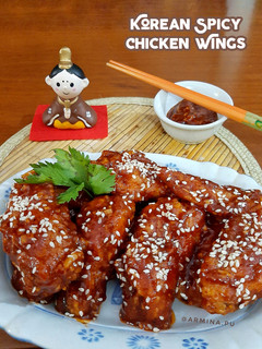 Foto resep Korean Spicy Chicken Wings