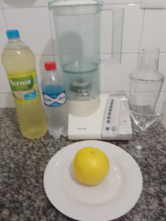 Una foto de Mojito de pomelo sin alcohol