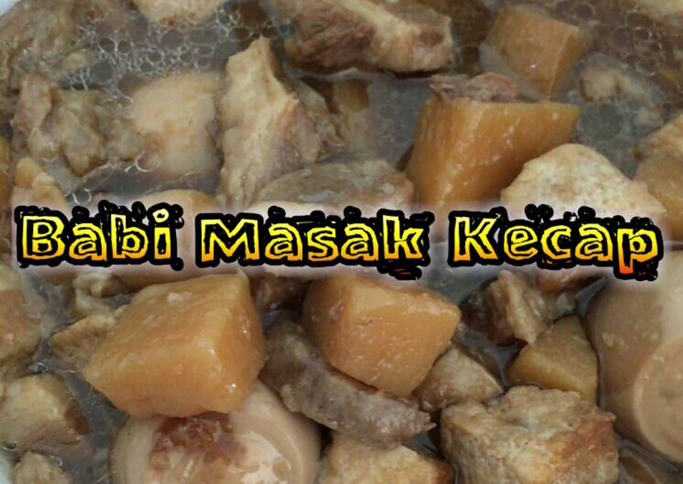 Babi Masak Kecap