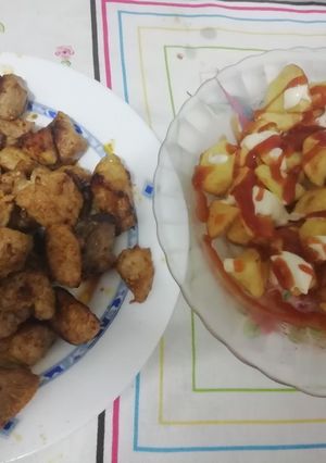 Foto principal de Carne de cerdo y patatas fritas