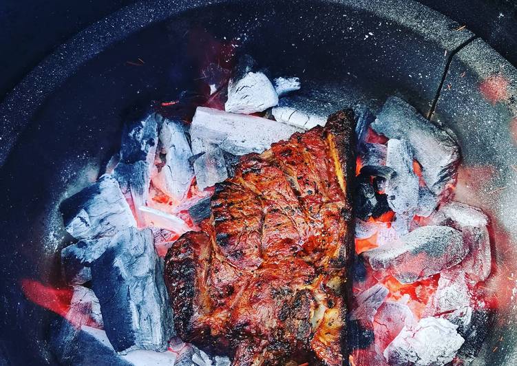 Reverse Seared Dirty Steakš„©