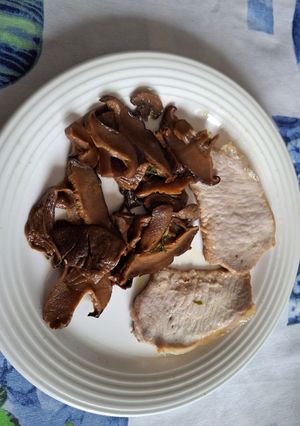 Foto di Scaloppine con i funghi