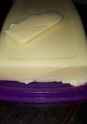 Una foto de Queso Falso Muzzarella Casero!!🧀