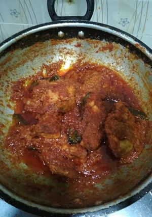 Foto resep Rendang ayam