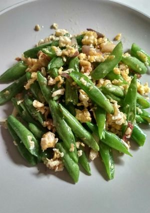 Foto resep Oseng buncis telor