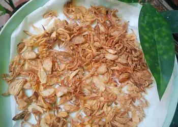 Cara Memasak Cepat Bawang goreng krispi Sedap