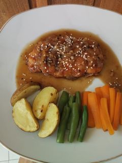 Foto resep Steak ayam saos lada hitam