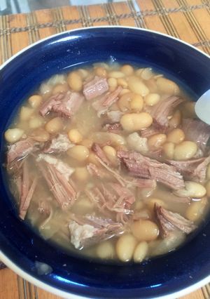 Una foto de Frijoles con carne