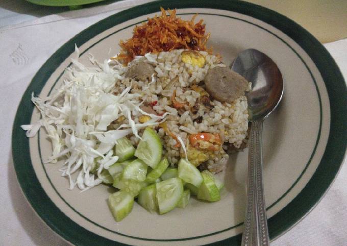 Nasi goreng putih