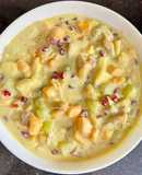 Sugar Free Dairy Free Makhana Custard { Vegan }