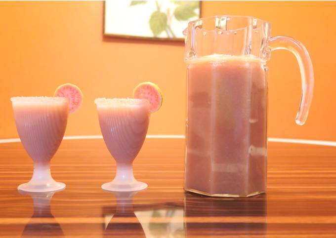 GUAVA JUICE | HOMEMADE GUAVA SMOOTHIE Recipe by Viona Cooks - Cookpad