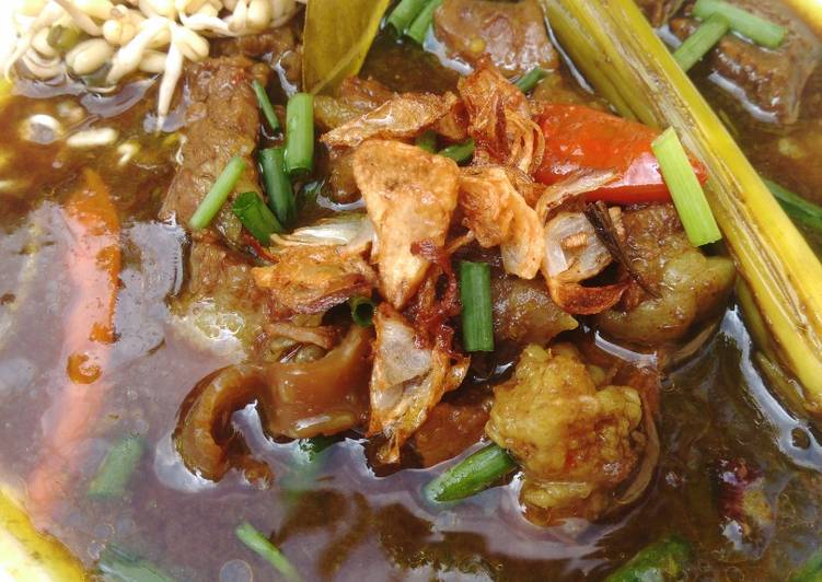 Resep Rawon jowo Anti Gagal