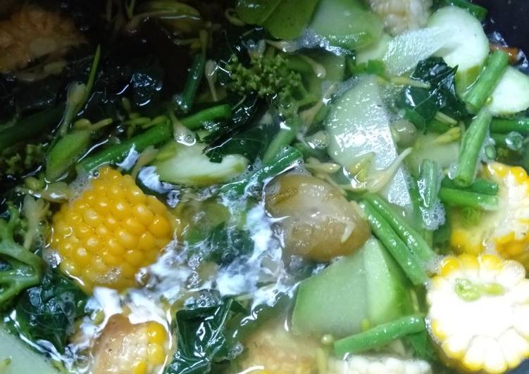 Langkah memasak Bening pahit🌿 Anti Gagal