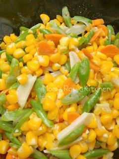 Foto resep Tumis buncis jagung manis