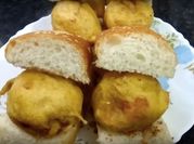 A picture of mumbai street food vada pav