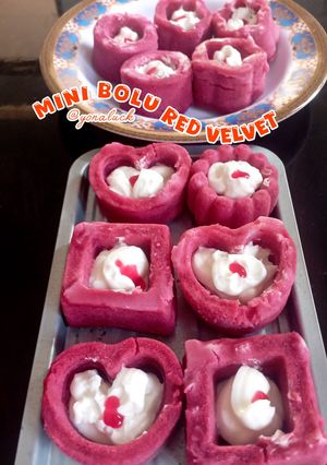 Foto resep Mini Bolu Red Velvet
