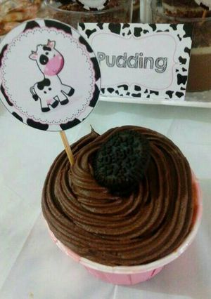 Foto resep Cupcake with Ganache kocok