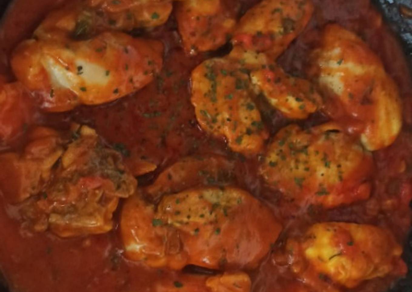 Pollo al curry con verduras