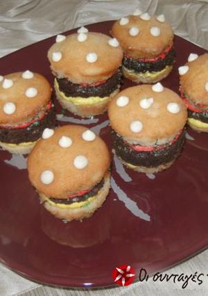 Φωτογραφία της συνταγής Cupcakes cheeseburger